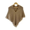 One-piece consignment of new autumn and winter high-end Korean versatile tassel thickened warm outer layer triangular scarf knitted wool scarf shawl wholesale at street stalls Item Picture